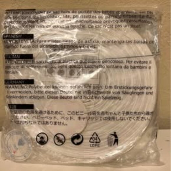 Set of 12 White Paper Lanterns – New & Sealed - Picture 3 of 5